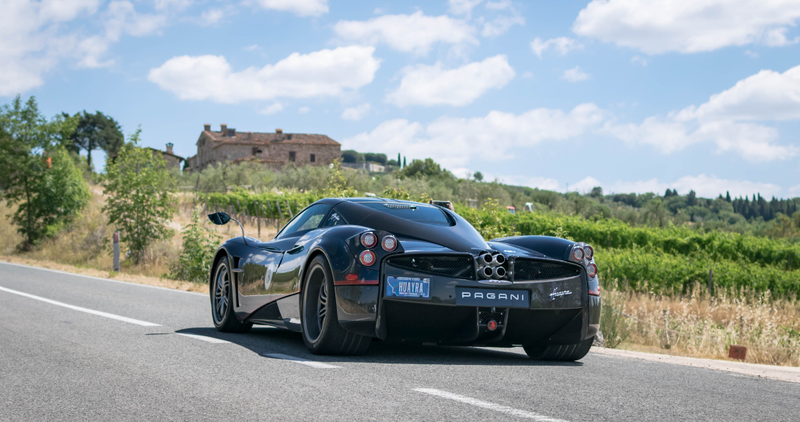 Illustration for article titled A Pagani Rally In Italy Puts All Other Car Meets To Shame
